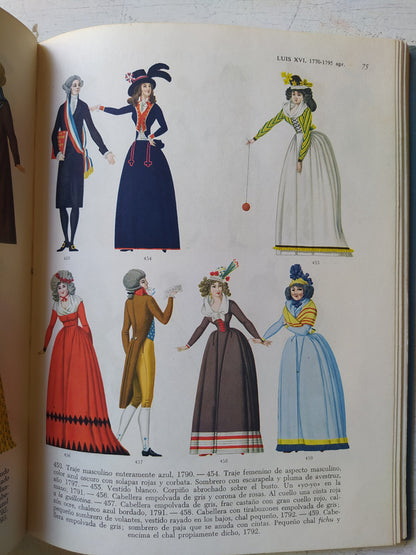 Libro usado en venta: Historia grafica de la moda de Henry Harald Hansen; editorial Juventud impreso en 1959 realizamos envios a todo el mundo.3