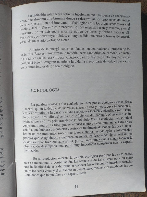 Libro usado en venta: Ecoturismo sistemas naturales y urbanos de Roberto Boullon; editorial Temas de Turismo impreso en 1993 envios a todo el mundo.2