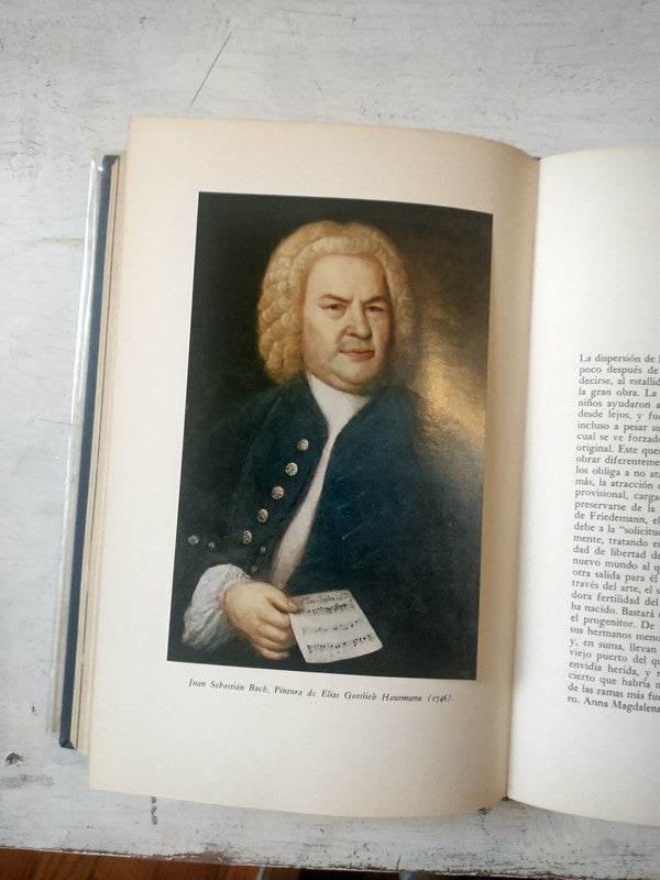 Libro usado en venta: Juan Sebastian Bach de Genios y Realidades; editorial Fabril impreso en 1964 realizamos envios a todo el mundo.2