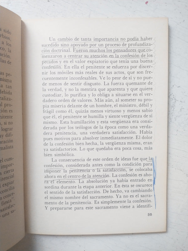Libro usado en venta: El sacramento del perdon de Luis Alessio; editorial Paulinas impreso en 1983 realizamos envios a todo el mundo.2