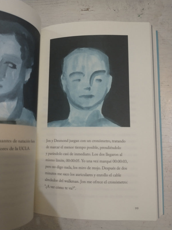 Libro usado en venta: Bocetos de natacion de Leanne Shapton; editorial Blatt & Rios impreso en 2022 realizamos envios a todo el mundo.3