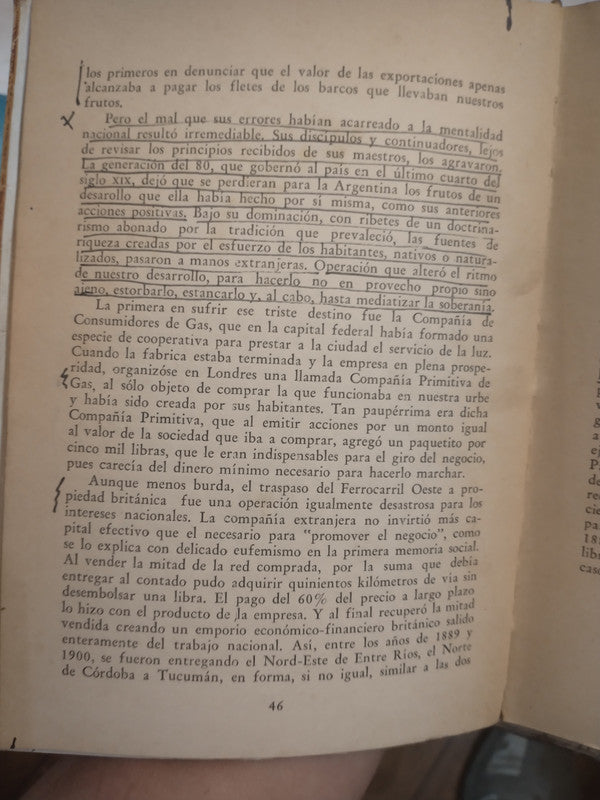 Libro usado en venta: Balance de siglo y medio de Julio Irazusta; editorial Theoria impreso en 1966 realizamos envios a todo el mundo.5
