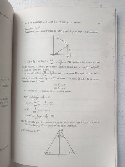 Libro usado en venta: Elementos de trigonometria de Mario Yabra; editorial El coloquio impreso en 1969 realizamos envios a todo el mundo.4