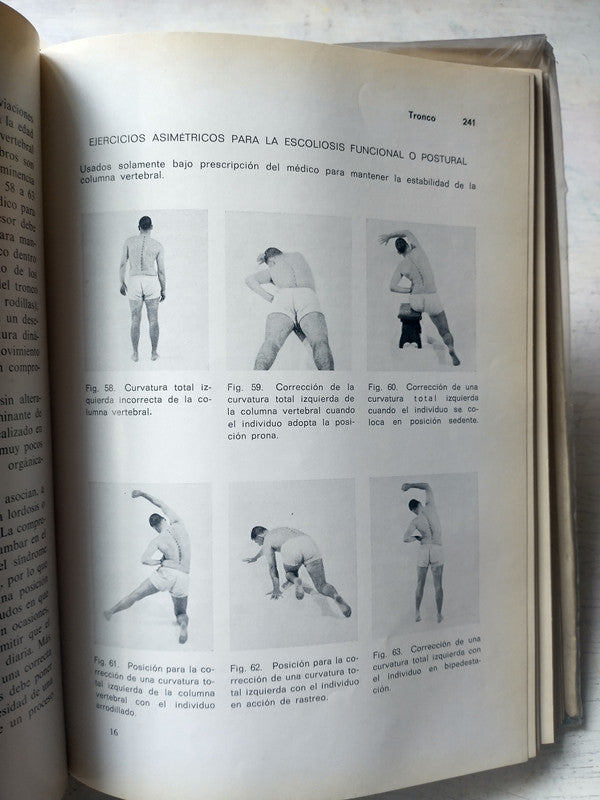 Libro usado en venta: Educacion fisica para la recuperacion de Ruth H. Wheeler; editorial Jims impreso en 1971 realizamos envios a todo el mundo.3
