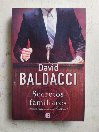 Libro usado en venta: Secretos familiares de David Baldacci; editorial Ediciones B impreso en 2013 realizamos envios a todo el mundo.1