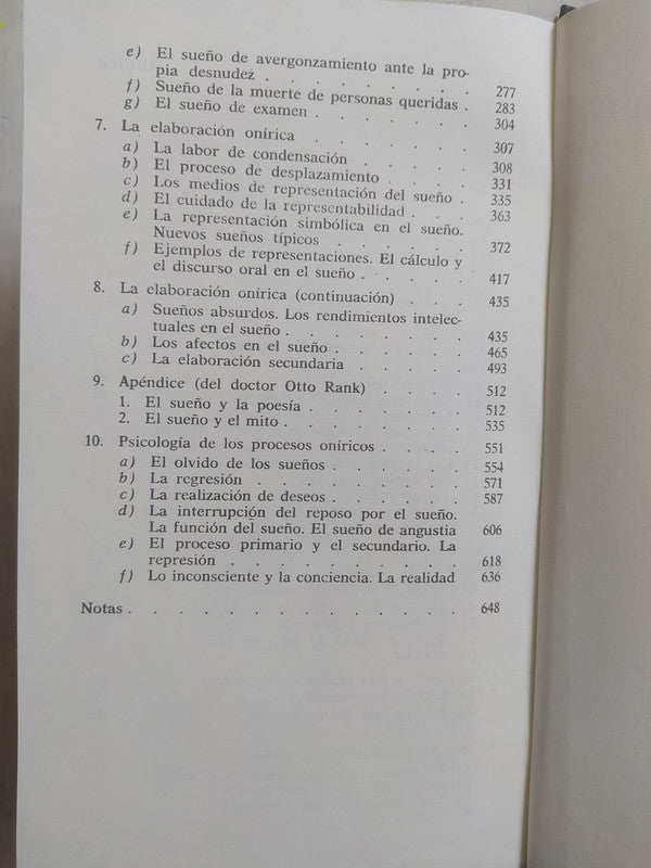 Libro usado en venta: La interpretacion de los sue?os de Sigmund Freud; editorial Planeta - Agostini impreso en 1992 realizamos envios a todo el mundo.5
