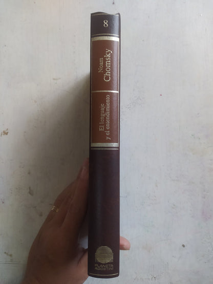 Libro usado en venta: El lenguaje y el entendimiento de Noam Chomsky; editorial Planeta - Agostini impreso en 1992 realizamos envios a todo el mundo.3