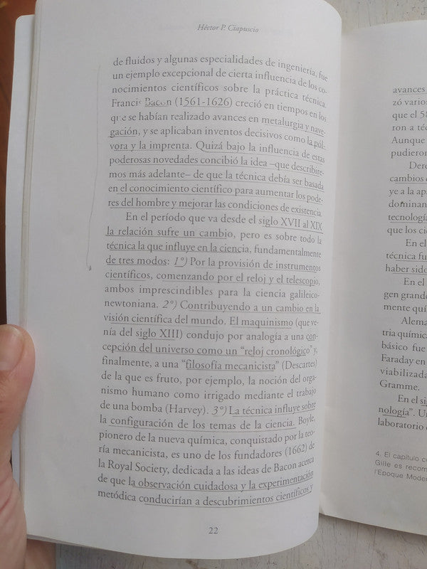 Libro usado en venta: Introduccion al pensamiento cientifico: separata de Hector Ciapuscio; editorial Eudeba impreso en 2002 envios a todo el mundo.4