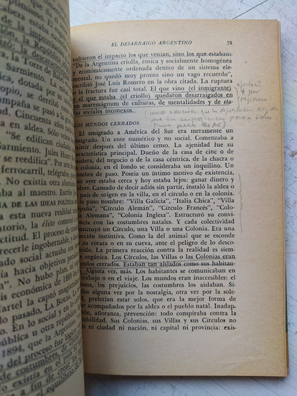 Libro usado en venta: El desarraigo argentino de Julio Mafud; editorial Americalee impreso en 1966 realizamos envios a todo el mundo.2