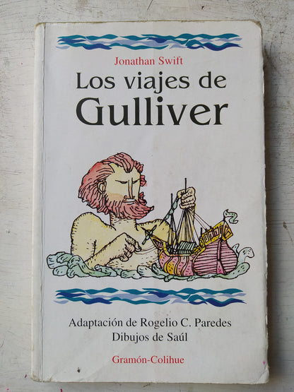 Libro usado en venta: Los viajes de Gulliver de Jonathan Swift; editorial Colihue impreso en 2000 realizamos envios a todo el mundo.1