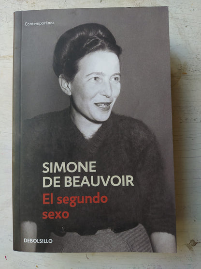 Libro usado en venta: El segundo sexo de Simone De Beauvoir; editorial DeBolsillo impreso en 2018 realizamos envios a todo el mundo.1