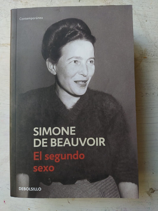 Libro usado en venta: El segundo sexo de Simone De Beauvoir; editorial DeBolsillo impreso en 2018 realizamos envios a todo el mundo.1