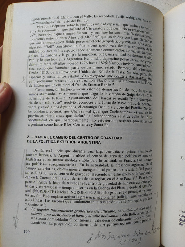 Libro usado en venta: Proyeccion continental de la Argentina de Alberto E Asseff; editorial Pleamar impreso en 1980 realizamos envios a todo el mundo.2
