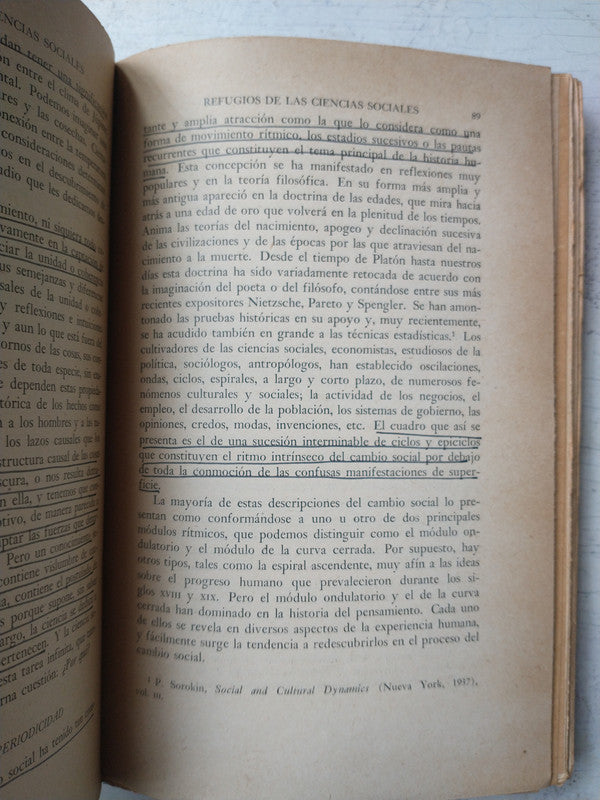 Libro usado en venta: Causacion social de R. Mac Iver; editorial Fondo de Cultura Economica impreso en 1949 realizamos envios a todo el mundo.2