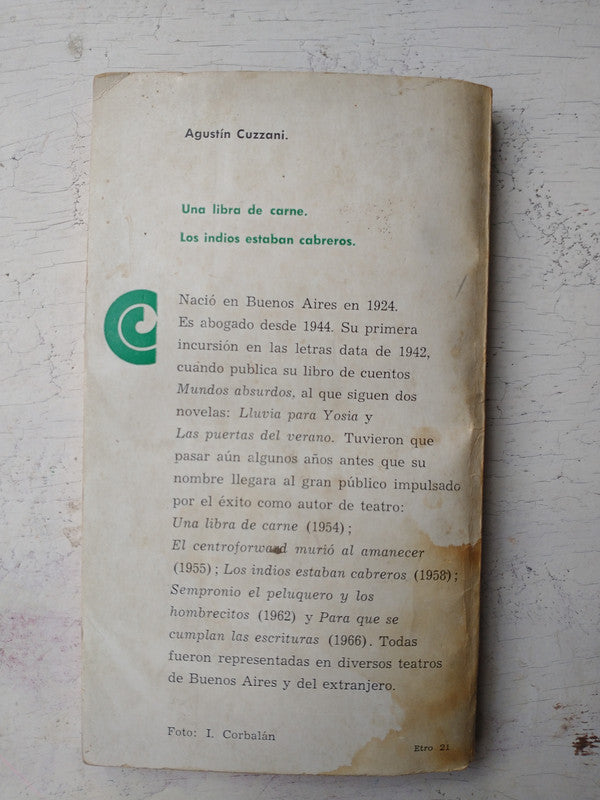 Libro usado en venta: Don Juan de Leopoldo Marechal; editorial Colihue impreso en 1983 realizamos envios a todo el mundo.2