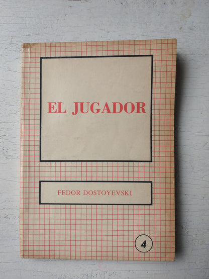 Libro usado en venta: El jugador de Fiodor Dostoievski (Dostoyevski); editorial Nuevo Horizonte impreso en 1979 realizamos envios a todo el mundo.1