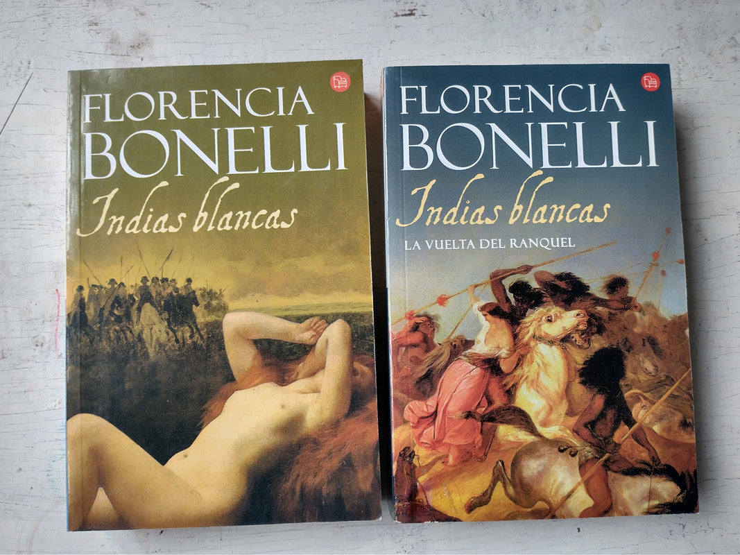 Libro usado en venta: Indias Blancas (2 Volumenes) de Florencia Bonelli; editorial Punto de Lectura impreso en 2013 realizamos envios a todo el mundo.1