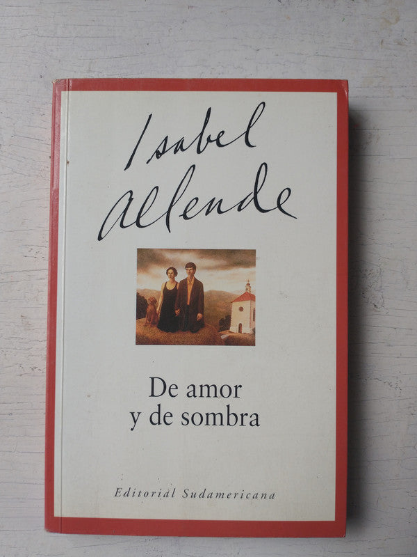Libro usado en venta: De amor y de sombra de Isabel Allende; editorial Sudamericana impreso en 2000 realizamos envios a todo el mundo.1