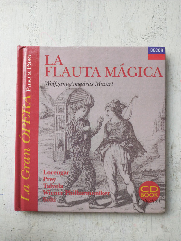 Libro usado en venta: La flauta magica (NO contiene CD) de Wolfgang Amadeus Mozart; editorial Edilibro impreso en 1998 envios a todo el mundo.1