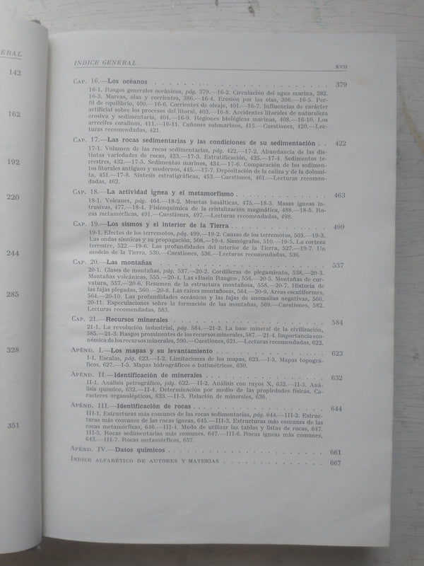 Libro usado en venta: Principios de geologia; editorial Aguilar impreso en 1964 realizamos envios a todo el mundo.3