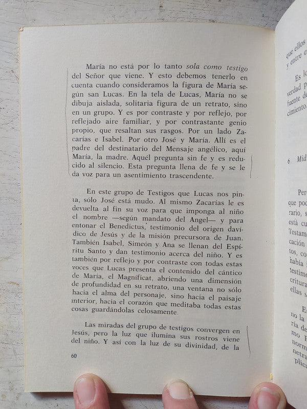 Libro usado en venta: La figura de Maria a traves de los evangelistas de Horacio Bojorge; editorial Paulinas impreso en 1975 envios a todo el mundo.3
