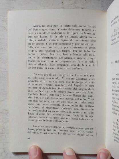 Libro usado en venta: La figura de Maria a traves de los evangelistas de Horacio Bojorge; editorial Paulinas impreso en 1975 envios a todo el mundo.3