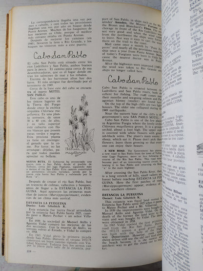 Libro usado en venta: Tierra del Fuego (Biling?e) de Rae Natalie Prosser Goodall; editorial Ediciones del Autor impreso en 1979 envios a todo el mundo.2