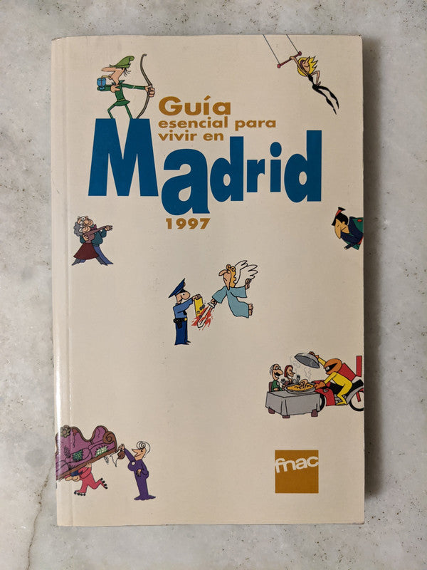 Libro usado en venta: Guia esencial para vivir en Madrid 1997 de Fnac; editorial Fnac impreso en 1997 realizamos envios a todo el mundo.1