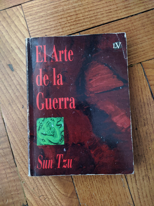 Libro usado en venta: El arte de la guerra de Sun Tzu; editorial Troquel impreso en 1993 realizamos envios a todo el mundo.1