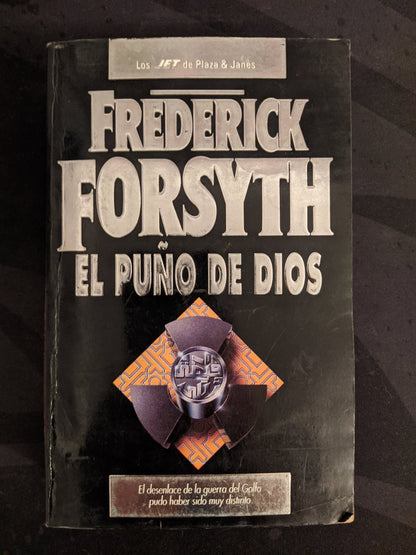 Libro usado en venta: El pu?o de Dios de Frederick Forsyth; editorial Plaza & Janes impreso en 1994 realizamos envios a todo el mundo.1