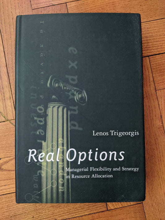 Libro usado en venta: Real Options: Managerial Flexibility and Strategy in Resource Allocation de Lenos Trigeorgis; impreso en 1997.1