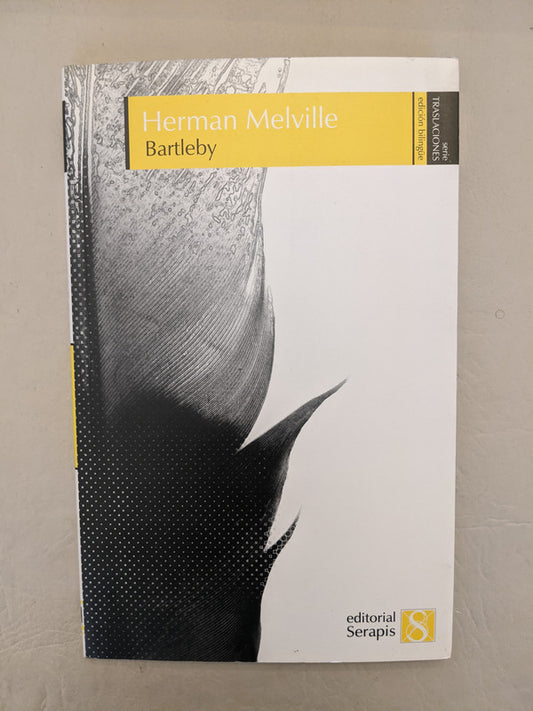Libro usado en venta: Bartleby de Herman Melville; editorial Serapis impreso en 2008 realizamos envios a todo el mundo.1