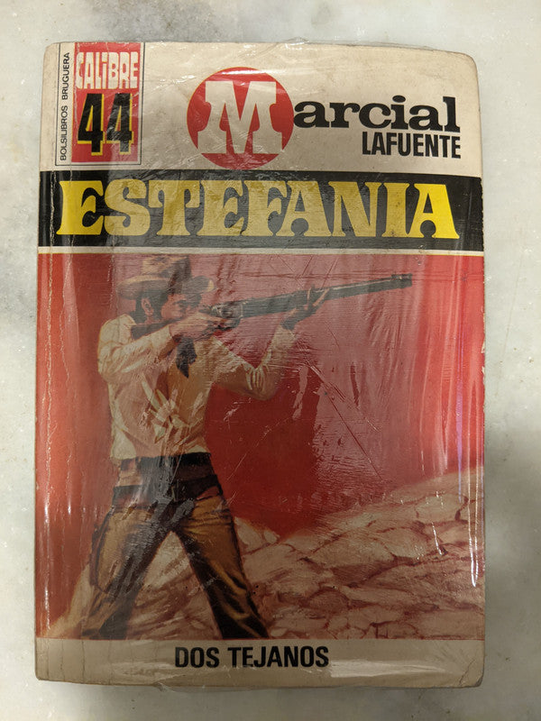 Libro usado en venta: Dos tejanos de Marcial Lafuente Estefanía; editorial Bruguera impreso en 1973 realizamos envios a todo el mundo.1