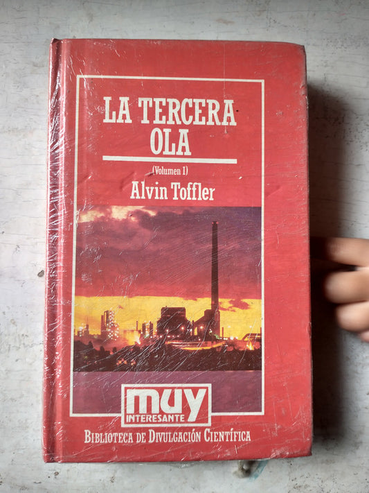 Libro usado en venta: La tercera ola de Alvin Toffler; editorial Hyspamerica impreso en 1985 realizamos envios a todo el mundo.1