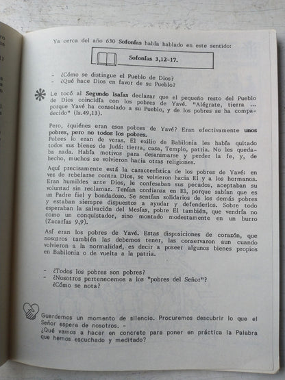 Libro usado en venta: Encuentros biblicos para compartir de Padre Martin Weichs; impreso en 1988 realizamos envios a todo el mundo.3