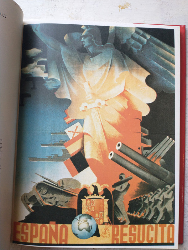 Libro usado en venta: Carteles de la Guerra civil espa?ola; editorial Hyspamerica impreso en 1981 realizamos envios a todo el mundo.2