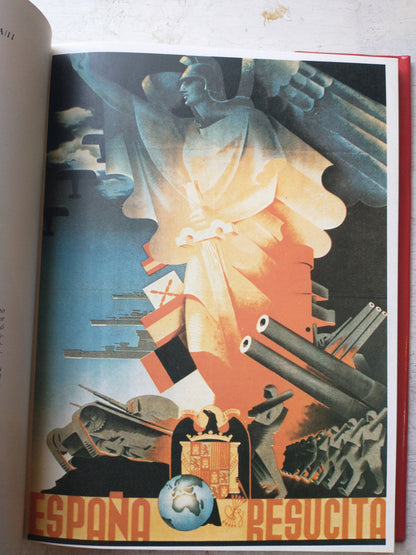 Libro usado en venta: Carteles de la Guerra civil espa?ola; editorial Hyspamerica impreso en 1981 realizamos envios a todo el mundo.2