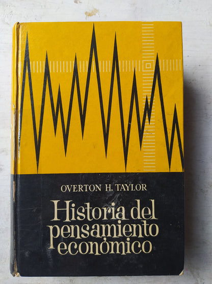 Libro usado en venta: Historia del pensamiento economico de Overton H. Taylor; editorial Tea impreso en 1965 realizamos envios a todo el mundo.1