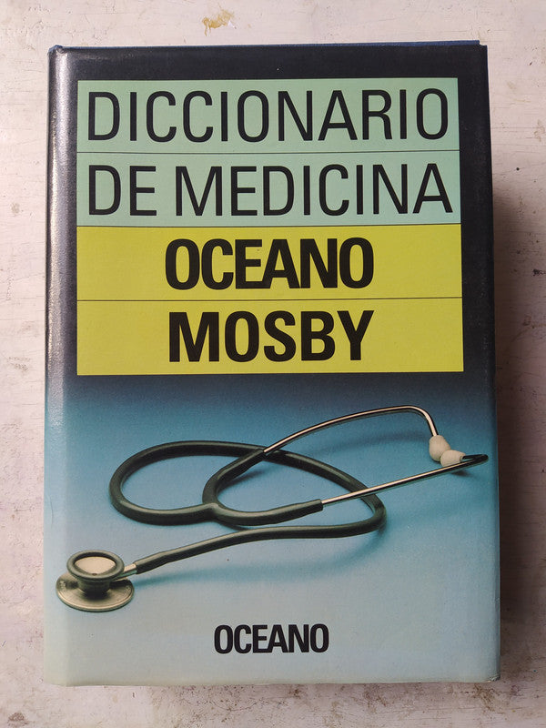 Libro usado en venta: Diccionario de Medicina de Oceano Mosby; editorial Oceano realizamos envios a todo el mundo.1