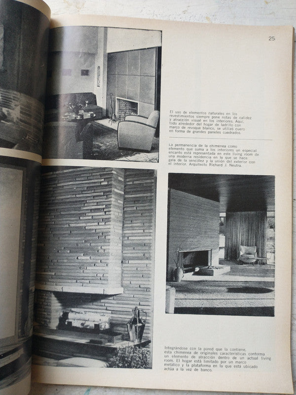 Libro usado en venta: La chimenea y sus parrillas de Norberto Mario Muzio; editorial Contempora impreso en 1972 realizamos envios a todo el mundo.3