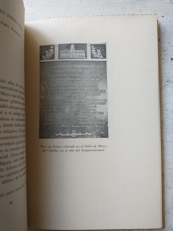 Libro usado en venta: Los diecisiete mercedarios de mayo de Eudoxio de Jesus Palacio; editorial Buenos Aires impreso en 1961 envios a todo el mundo.3