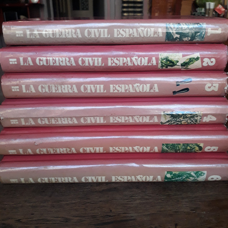 Libro usado en venta: La guerra civil espa?ola (6 Tomos) de Hugh Thomas; editorial Hyspamerica impreso en 1980 realizamos envios a todo el mundo.2