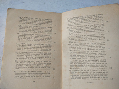 Libro usado en venta: Iglesia - Religion (Vol. 1) de Gustavo J. Franceschi; editorial A. Pedemonte impreso en 1935 realizamos envios a todo el mundo.2
