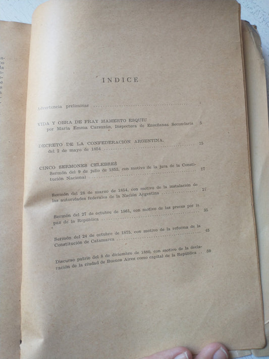 Libro usado en venta: Polemica de la triple alianza; editorial La Mañana impreso en 1897 realizamos envios a todo el mundo.2