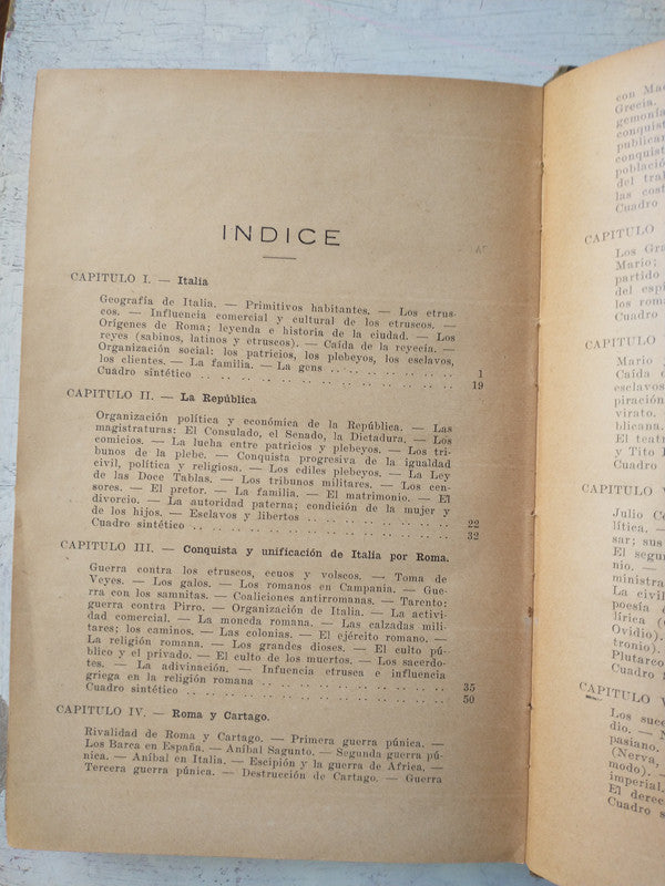 Libro usado en venta: Historia - Roma y edad media de Adolfo M. Fontan; editorial Luis Lasserre realizamos envios a todo el mundo.2