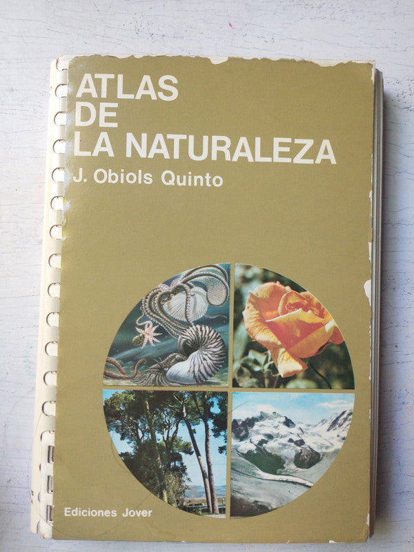 Libro usado en venta: Atlas de la naturaleza de J. Obiols Quinto; editorial Jover impreso en 1979 realizamos envios a todo el mundo.1
