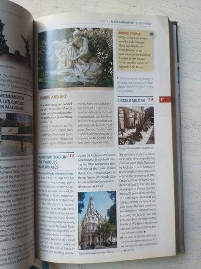 Libro usado en venta: Argentina - Uruguay & Paraguay (En ingles); editorial Lonely Planet impreso en 2002 realizamos envios a todo el mundo.2
