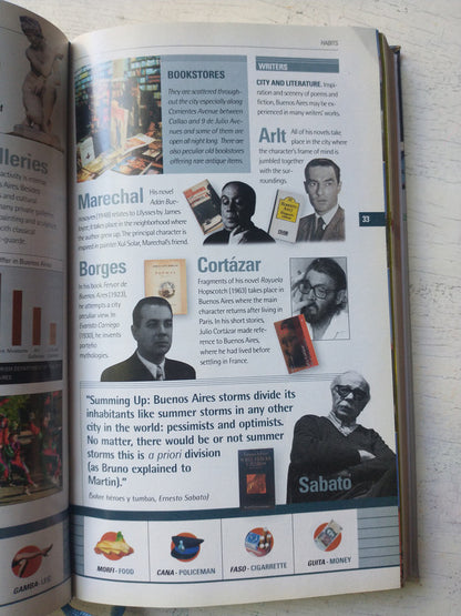 Libro usado en venta: Buenos Aires - Visual Guides; editorial AGEA impreso en 2001 realizamos envios a todo el mundo.3