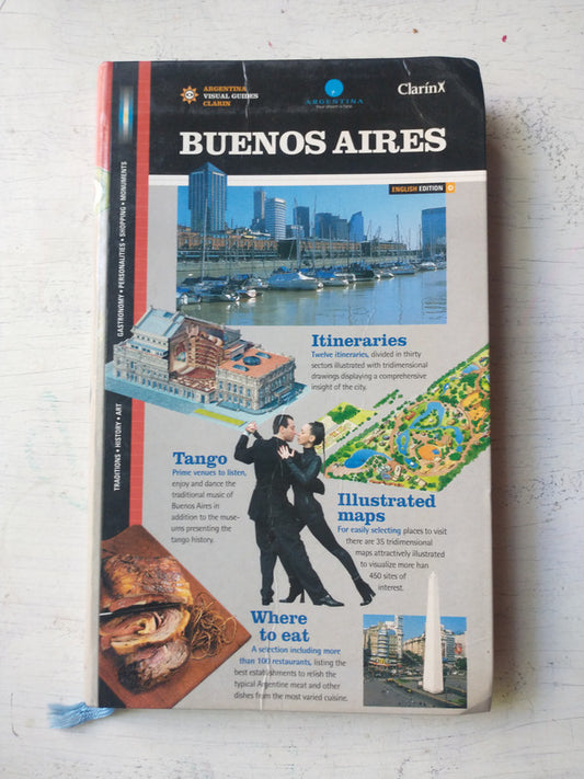 Libro usado en venta: Buenos Aires - Visual Guides; editorial AGEA impreso en 2001 realizamos envios a todo el mundo.1