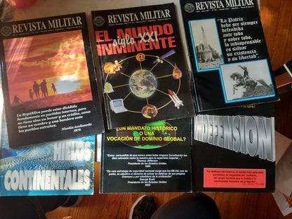 Libro usado en venta: El flagelo del terrorismo de Revista Militar; editorial Circulo Militar impreso en 2001 realizamos envios a todo el mundo.2